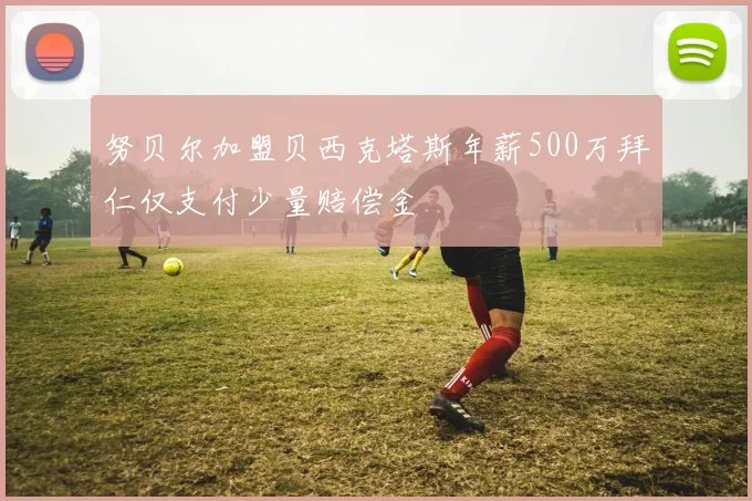努贝尔加盟贝西克塔斯年薪500万拜仁仅支付少量赔偿金